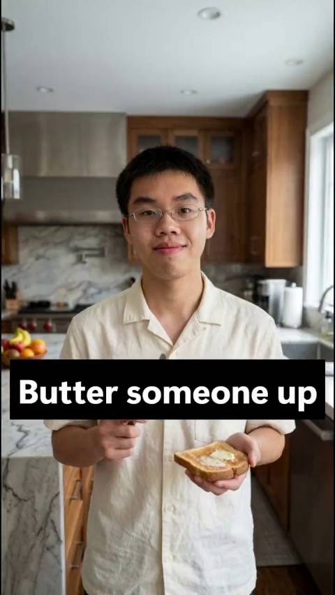 Butter someone up