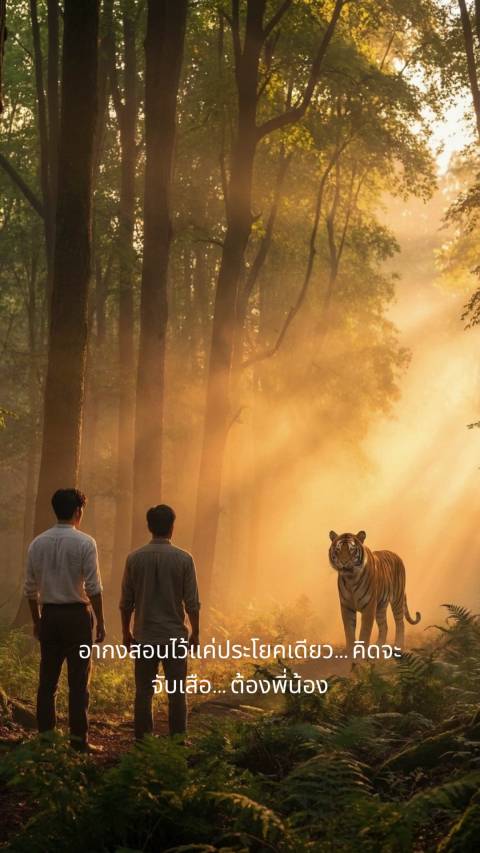 คิดจะจับเสือ... ต้องพี่น้อง